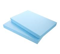 WOFASHPURET 2 Pièces Panneau de Mousse Bleu pour Modélisme Diorama, Léger et Malléable, pour Transformation de Paysage et Projets Scolaires