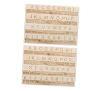 WOFASHPURET 2 Pièces Planche Apprentissage Braille Points Surélevés Outil Éducatif pour Enseignement Du Braille Aux Personnes Aveugles Malvoyantes