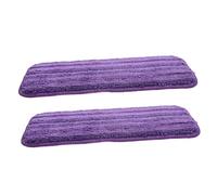 WOFASHPURET 2 pièces Recharge de Serpillière Réutilisable pour Housse Microfibre Lavable Compatible avec Sols Durs et Carrelages Saleté et Cheveux Animaux
