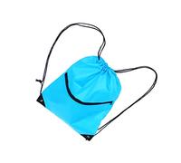 WOFASHPURET 2 Pièces Sac à de corde tirant sacs à à cordon pochette à cordon de serrage sac à cordon sac à ciel sacs à portables Bleu