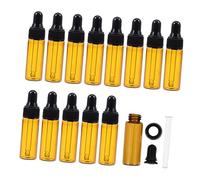 WOFASHPURET 20 Pièces Bouteilles Pipette Flacons Cosmétiques Rechargeables Couvercle pour Échantillons