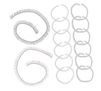 WOFASHPURET 20 pièces Faux Cils Poupée DIY Accessoires Noirs et Marron pour Fabrication Artisanale et Décoration Jouets