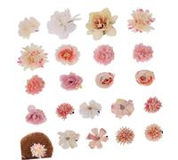 WOFASHPURET 21pièces Barrettes à Fleurs pour Cheveux Accessoires de Cheveux Exquis pour Demoiselles Honneur Décorative