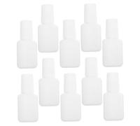 WOFASHPURET 22 pièces Lot de Flacons Vides Vernis à Ongles avec Bouchon Vissé Anti-fuite Bouteilles Rechargeables pour Huile Cuticules et Vernis Top Coat pour Manucure et Voyage