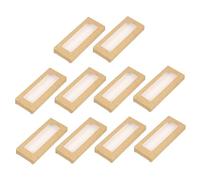 WOFASHPURET 24 pièces Boîte de Rangement pour Faux Cils Boîte à Paillettes Légère Organiseur Plateau de Protection Sécurisée pour Extensions de Cils