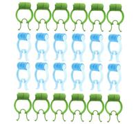 WOFASHPURET 24 pièces Clip Nez Correction Respiratoire Non Glissant pour Exercices Pulmonaires Kit Professionnel Saignement et Dilatateur Nasal Portable