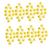 WOFASHPURET 250 Pièces Blossom Lash Glue Cups With Honeycomb Design Eyelash Extension Glue Holder Ring Portable Plastic Lash Adhesive Storage For Professional Use