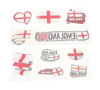 WOFASHPURET 2feuilles Autocollants Pour Visage Sport Délicats Et Portables Fournitures Pours Fans De Football