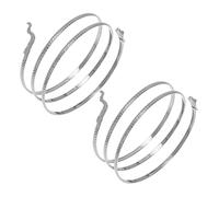 WOFASHPURET 2pièces Bracelet Jonc de Bras Ajustable Ouvert Spirale Lot de Style Serpent