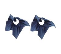 WOFASHPURET 2pièces Élastiques à Cheveux Jean Bleu Pour Femmes Bandeau Rétro Carré Scarf Accessoire Pratique Pour Toutes Les Coiffures Au Quotidien Et Lors Des Événements Spéciaux