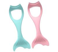 WOFASHPURET 2pièces Pochoir Eye-liner Protège-brosse à Cils Outil De Maquillage Pour Yeux Protection Pour Mascara Applicateur De Maquillage