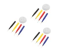 WOFASHPURET 3 Ensembles Kit Professionnel Doutils de Lubrification Montre avec Stylo Huileur et Coupelle Débordement Ensemble Complet pour Réparation et Entretien