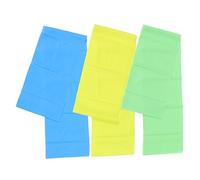 WOFASHPURET 3 pièces Bande Élastique Yoga Résistance Flexible pour Musculation et Étirement Accessoires Gym pour Renforcement Complet du Corps Portable et Résistante Adaptée Aux Femmes