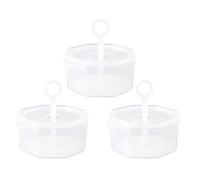 WOFASHPURET 3 Pièces Fouet à Lait Pour Nettoyage Du Visage Outils De Formation De Mousse Lot De Nettoyeurs Faciaux Pratiques Et Transparents