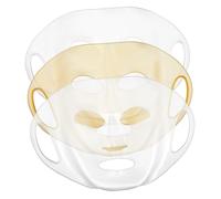 WOFASHPURET 3 pièces Masque Facial Silicone Réutilisable Couverture Masque Visage avec Crochets Oreille Outils Beauté pour Salon et Usage Personnel et Optimise Absorption des Soins