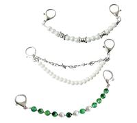WOFASHPURET 3pièces Chaînes De Chaussures Amovibles Double Accessoires Décoratifs Pour Sneakers Et