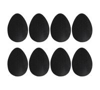 WOFASHPURET 4 Paires Protections Semelles Antidérapantes Silicone Auto-adhésives pour Talons Hauts Pads Silencieux et Résistants à Usure avec Texture Ondulée pour Meilleure Adhérence