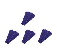 WOFASHPURET 4 Pièces Bavoir Adulte pour Seniors Polyester Imperméable et Réutilisable Protection Vêtement Bleue Écharpe Chauffante pour Repas Facile à Nettoyer et Adapté Aux Personnes Âgées et