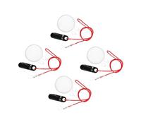 WOFASHPURET 4 Pièces Safety Lanyard For Children And Elderly Anti-lost Cord With Secure Clip Comfortable Behind-the-ear Holder Rope For Audiophones