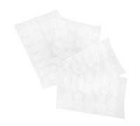 WOFASHPURET 4feuilles Autocollants pour Ongles Français Capsules et Extensions Silicone pour Débutantes et Expertes