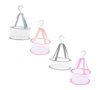 WOFASHPURET 4pièces Panier De Séchage Pour Pinceaux De Maquillage Filet De Séchage Suspendu Pour Éponges Et Outils De Beauté Organisation Sans Encombrement