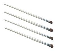 WOFASHPURET 4pièces Pinceau De Maquillage Angulé Pinceaux Pour Contour Du Nez Ombre à Paupières Et Highlighter Outil Polyvalent Pour Maquillage Précis Et Épuré