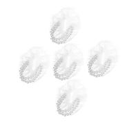 WOFASHPURET 5 Pièces Bracelet Perle Accessoires Bal De Cerise Bracelets Mariage Bracelet Corsage Fille Petit Doigt Corsage De Mariée Garçons D'honneur Blanche Abdos