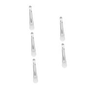 WOFASHPURET 5 Pièces Pinceau Applicateur Masque Visage Silicone Double Embout avec Spatule Précision Ergonomique pour Soins Du Visage Crème Gel Argile