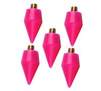 WOFASHPURET 5 Pièces Stylo à Cire pour Art Du Diamant Pointe Métallique Double-embout Recharges pour Stylo Correcteur Ongles Outil Pickeur de Cristaux Rouge