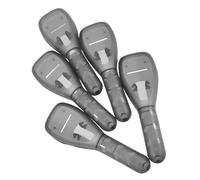 WOFASHPURET 5 Pièces Travel Razor Case Plastic Protector Compact Shaver Holder for Mens Barber Tools Durable Organizer for Travel and Bathroom Storage