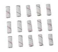 WOFASHPURET 50 pièces Bandes de Ponçage pour Ongles Sans Mandrin Accessoires Prothésiste Ongulaire pour Polissage Façonnage et Retrait Gel Grain Fin pour Usage Professionnel et Personnel