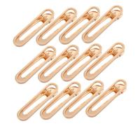 WOFASHPURET 50 Pièces Dorées pour Diy Accessoires Stylés Parfaits pour Création de Nœuds et Embellissements