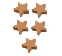 WOFASHPURET 500 Pièces Étiquettes Accrochables Papier Kraft Étoile Vierge pour DIY Fêtes de Noël et Mariage Artisanat Décorations