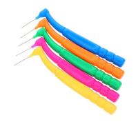 WOFASHPURET 50pièces Brossettes Interdentaires Pour Dents Nettoyage Interdentaire De Jaune Rose Vert Orange Bleu Brosse De Nettoyage Pour Dents Et Gencives