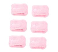 WOFASHPURET 6 Pièces Diy Hair Curlers Heatless Fleece Sleep Hair Rollers For Women Soft Satin Curling Tool For Easy Hairstyling