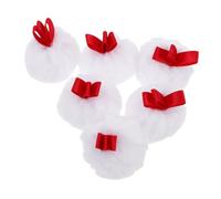 WOFASHPURET 6 Pièces Makeup Puff Set Large Soft Powder Puff For Foundation Blush Loose Powder Application Washable For Smooth Blending And Setting Portable Beauty Tool