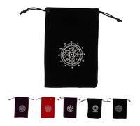 WOFASHPURET 6 Pièces Pochettes De Rangement Pour Tarot Avec Cordon Organisateur De Cartes Conteneur Portable Pour Cartes De Tarot Et Autres Objets