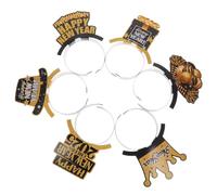 WOFASHPURET 6pièces Serre-tête avec Pince à Cheveux Lot de Bandeaux pour Nouvel An Soirée à Thème Soirée de Fête Cosplay