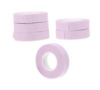 WOFASHPURET 6Rouleaux Cils Adhésifs Non Tissés Tyelash de Beauté pour Salons et Usage Personnel Couleur Violet Extensible pour Ajustement Parfait