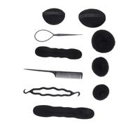 WOFASHPURET 71pièces Chignon Maker Tool Hair Braiding Accessories Set for Diy Hairstyling Suitable for Thick and Thin Hair