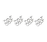 WOFASHPURET 8pièces Bague Serpent Punk Ouverte à Trois Doigts Pour Hommes Bijoux Vintage Et Personnalisés Pour Et Amoureux