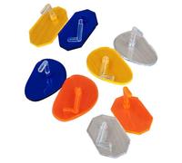WOFASHPURET 8pièces Support De Pratique Pour Ongles Présentoir Transparent Pour Art Des Ongles Outils De Formation Diy