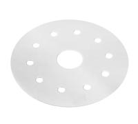 WOFASHPURET Ailette de Conduction Thermique pour Casserole en Acier Inoxydable Argenté Bords Lisses et Conduction Thermique pour Cuisinière à Induction Cuisine