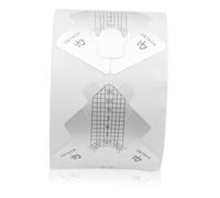 WOFASHPURET Autocollants pour Extension d'Ongle en Aluminium 10 Pièces Formes d'Ongles Réutilisables Outils DIY pour Ongles Accessoires de Manucure pour Salon et Maison