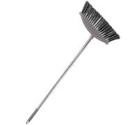 WOFASHPURET Balai Poussière Sol Acier Inoxydable Portable Manche Long pour Nettoyage Intérieur et Extérieur