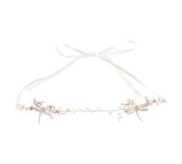 WOFASHPURET Bandeau Mariée Perles Dragonfly Élégant Accessoire Cheveux Mariage Décoratif pour Femmes et Filles