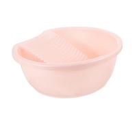 WOFASHPURET Bassin à Linge Compact avec Planche Ver Intégrée Durable et Portable pour Lavage Main de Vêtements et Usage Domestique