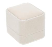 WOFASHPURET Boîte à Alliances Velours Écrin Polyvalent pour Mariage Fiançailles Bague Collier Boucles Oreilles