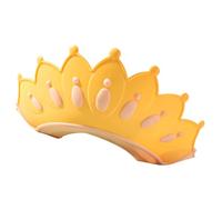 WOFASHPURET Bonnet de Imperméable Garçon Fille et Tout-petits Protection Oreilles et Yeux Chapeau Bain Silicone Jaune Ans Anti-éclaboussures pour Shampooing et Coupe de Cheveux