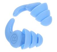 WOFASHPURET Bouchons Oreilles Silicone Insonorisants Confortables et Imperméables de Bruit pour Sommeil Natation et Étude Lot de Bleu